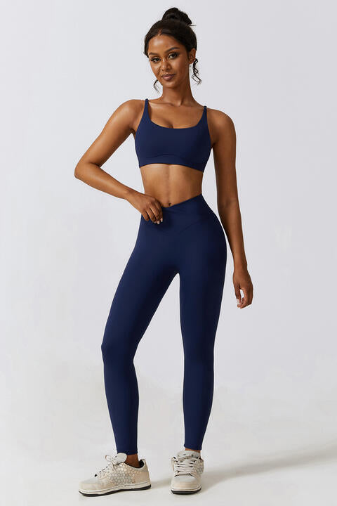 Thatxpression Fashion Los Angeles Leggings & Sports Bra Set 