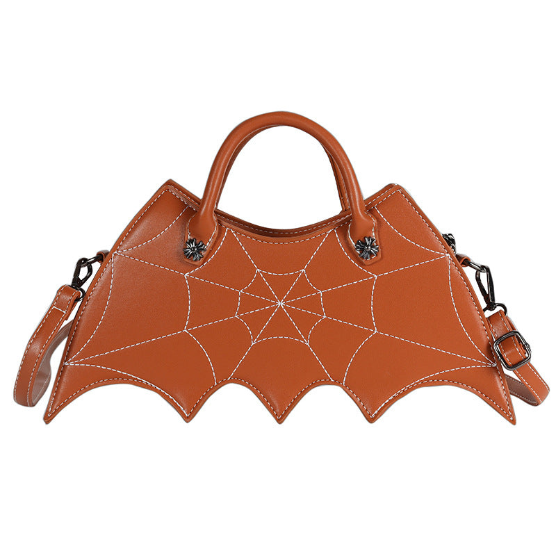 Spider Web Shape Messenger Crossbody Bag