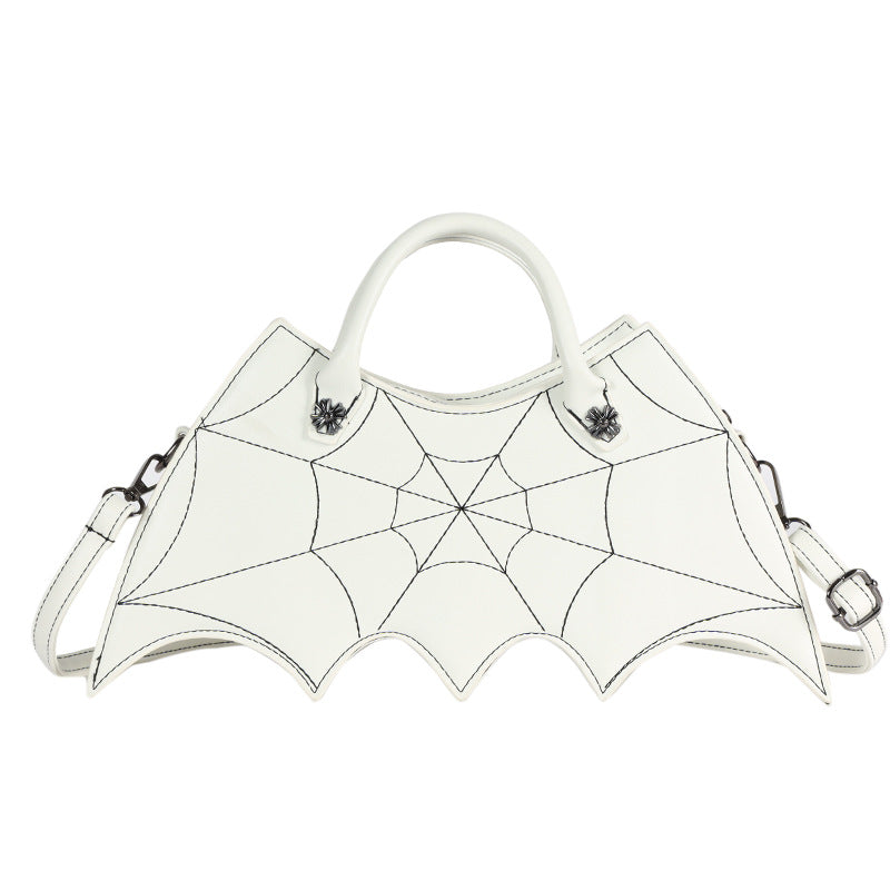 Spider Web Shape Messenger Crossbody Bag