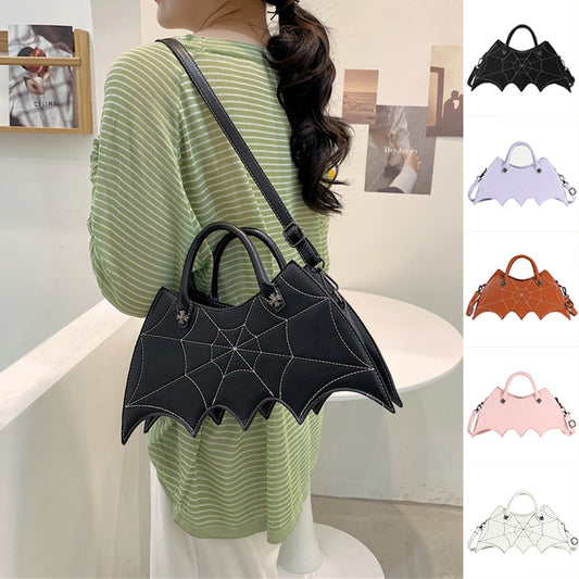 Spider Web Shape Messenger Crossbody Bag