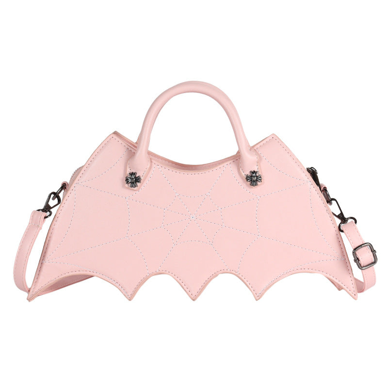 Spider Web Shape Messenger Crossbody Bag