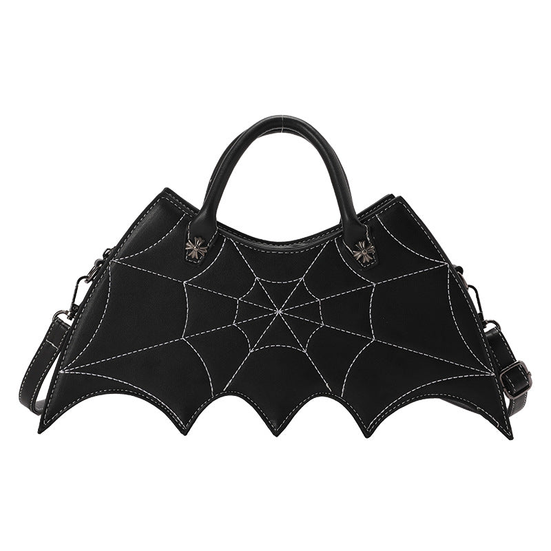 Spider Web Shape Messenger Crossbody Bag