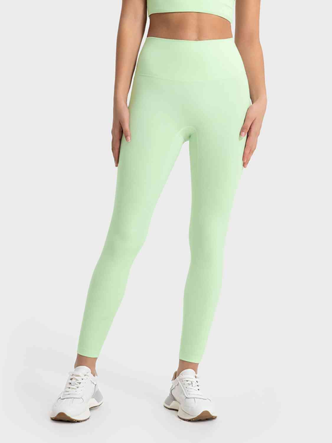 Wide Waistband Sports Leggings