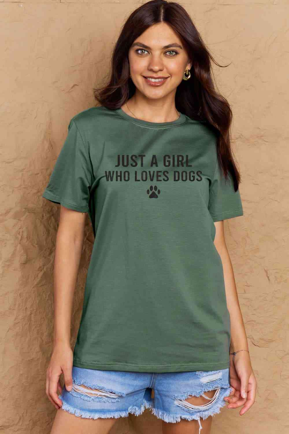 Simply Love Full Size Dog Paw Graphic Cotton T-Shirt