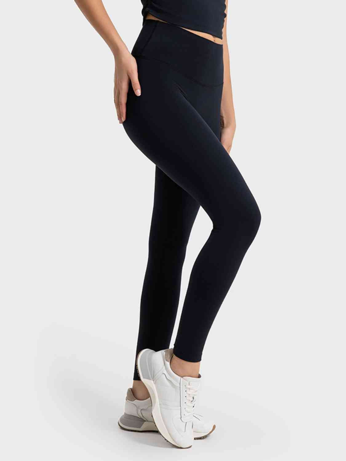 Wide Waistband Sports Leggings